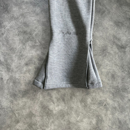 Syna Crew Neck Suit Grey