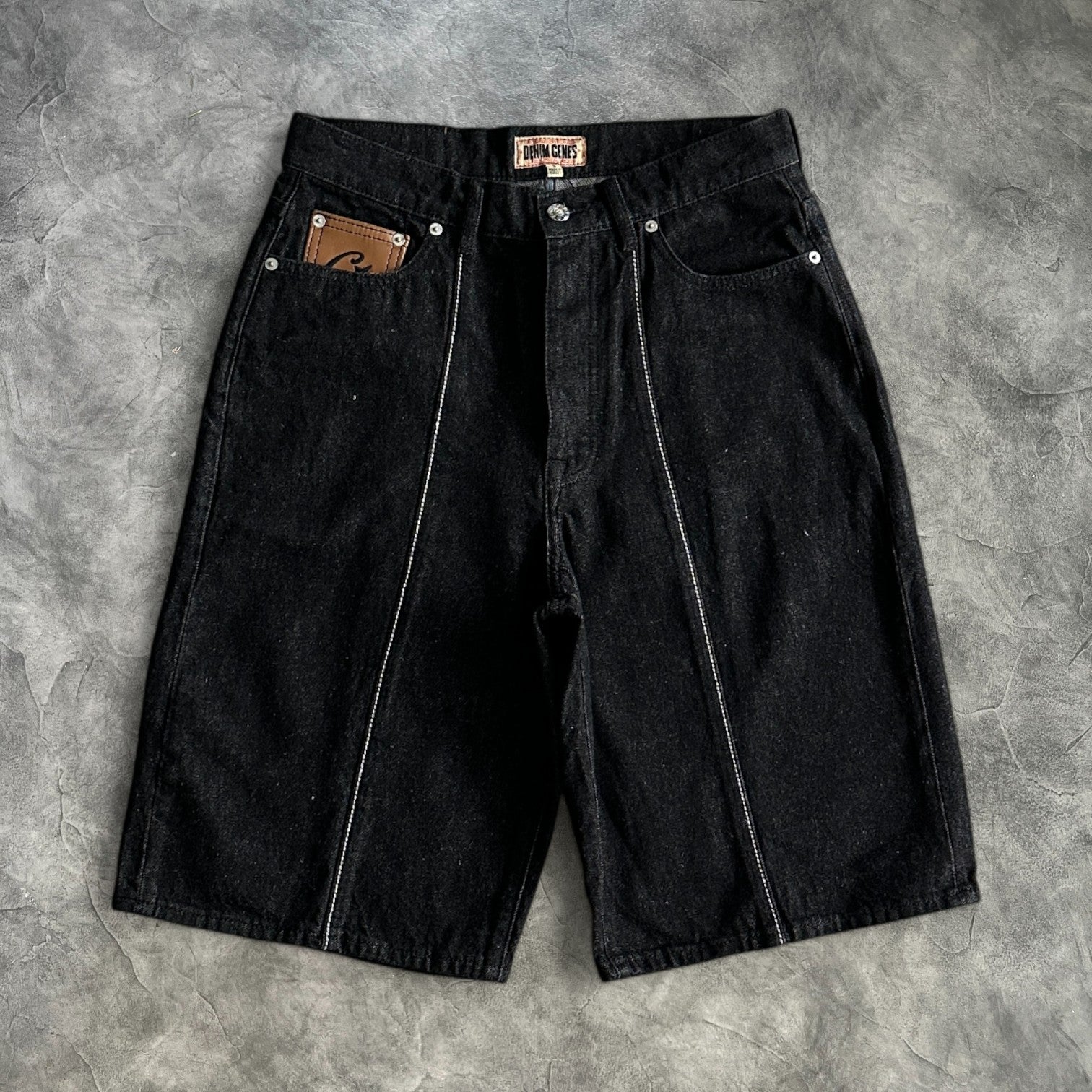 Corteiz C Star Denim Shorts Jeans Black – Vaulted