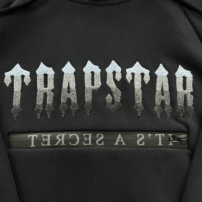 Trapstar Its A Secret Hooded Tracksuit Black