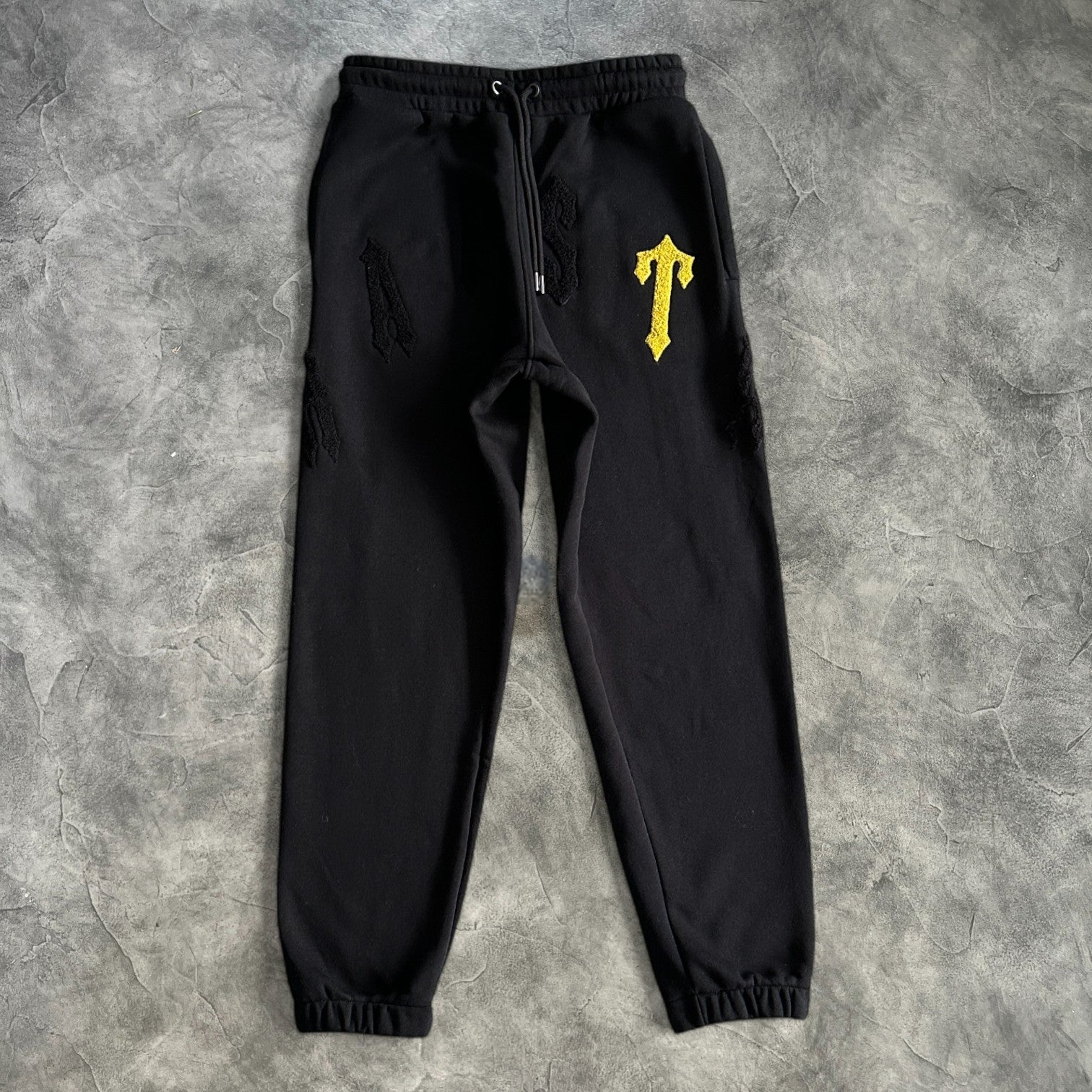 Trapstar Irongate Arch Chenille Tracksuit Black/Yellow