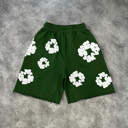 Denim Tears The Cotton Wreath Sweatshorts Green