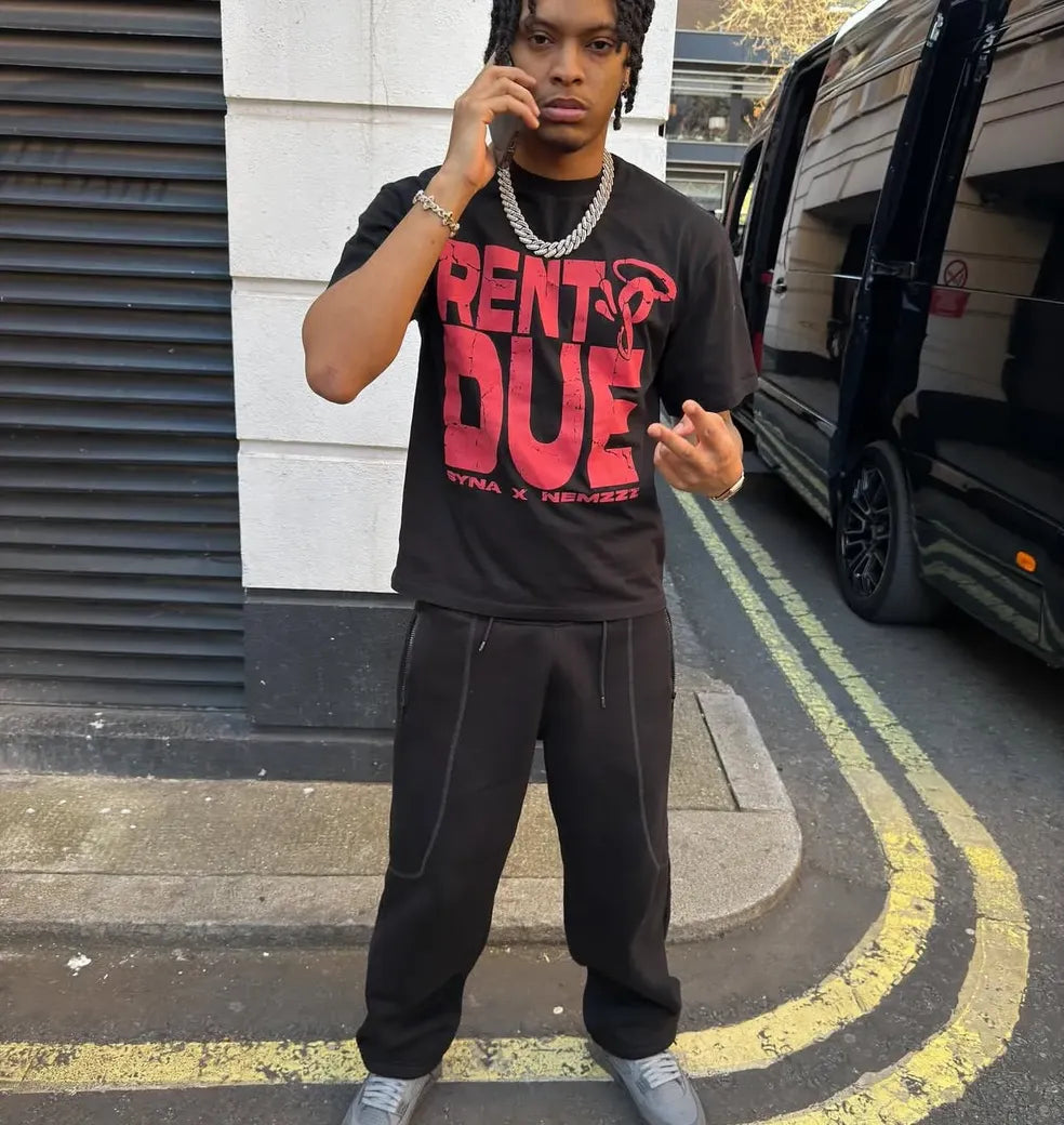 Syna x Nemz Rents Due T-Shirt Black