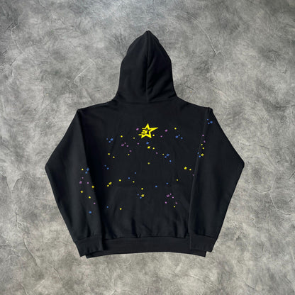 Sp5der V2 Web Hoodie Black