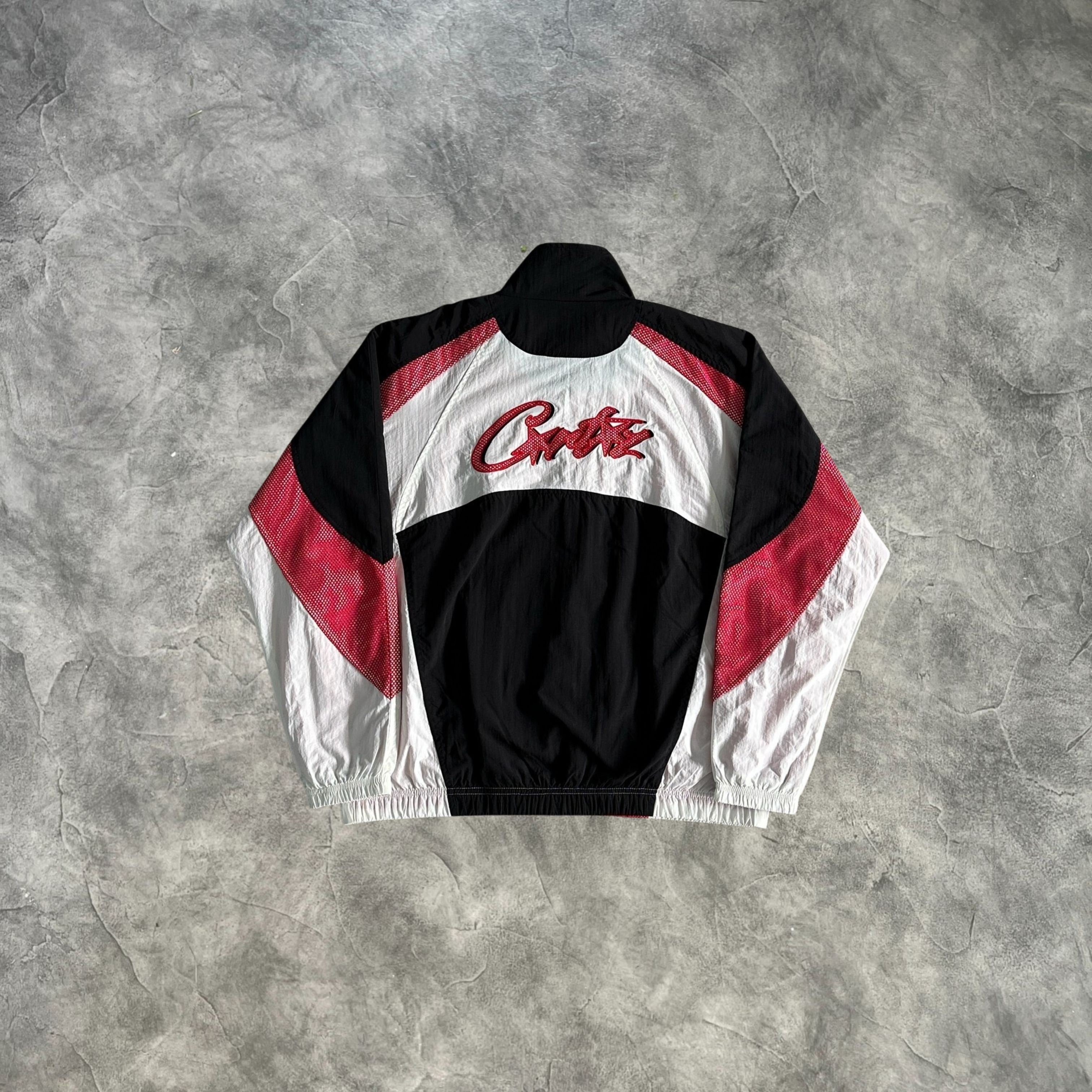 Corteiz Shuku Racing Jacket Black/Red