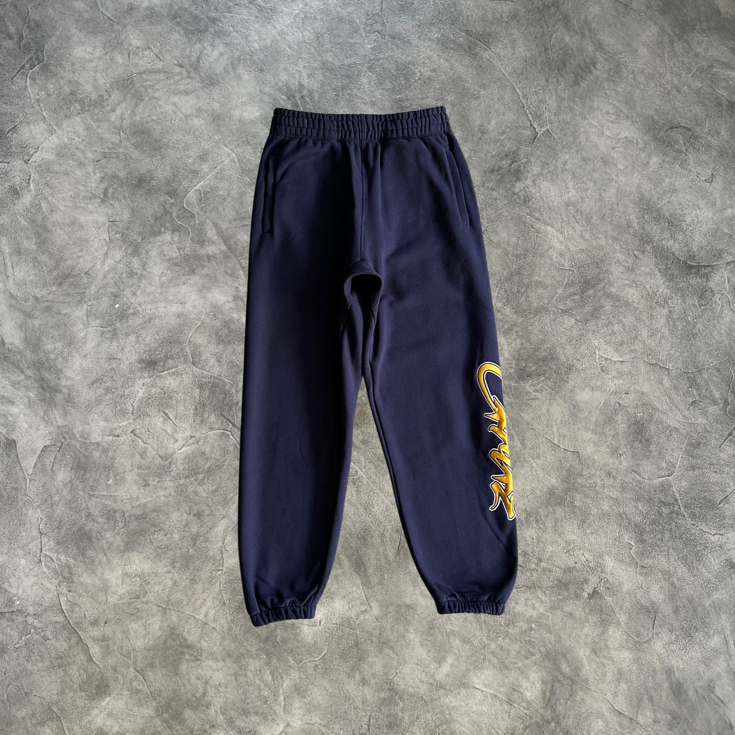 Corteiz Letter Crtz Sweatpants Blue/Yellow