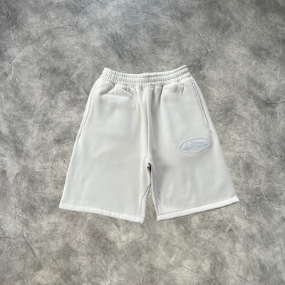 Corteiz Alcatraz Sweatshorts Off White