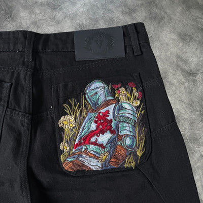 Vescartes Fallen Knight Jeans Black