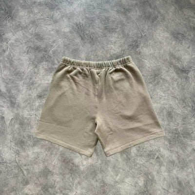 Essentials Fear Of God Basic Shorts Pewter