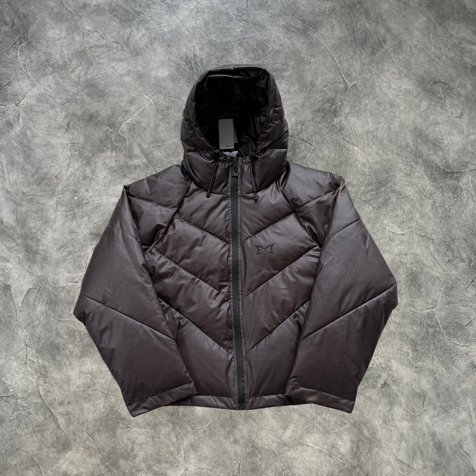 Mertra Heat Reactive Puffer Jacket Brown