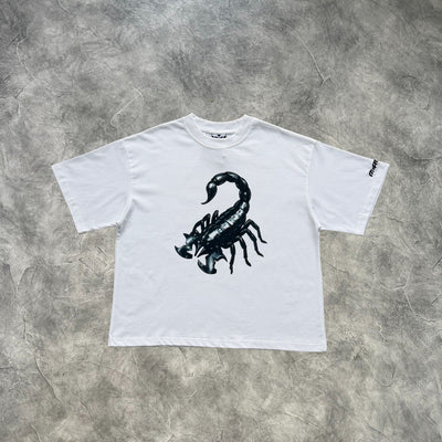 Mertra Scorpion T-Shirt White