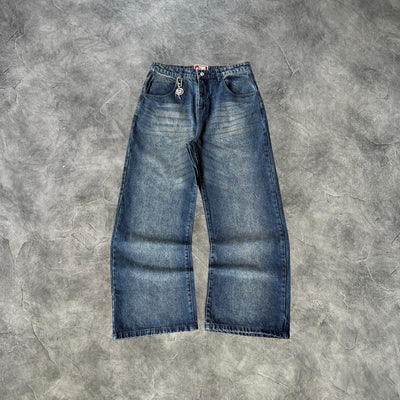 Vescartes Tiger Carp Jeans Blue