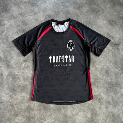 Trapstar Football Jersey Black/Red