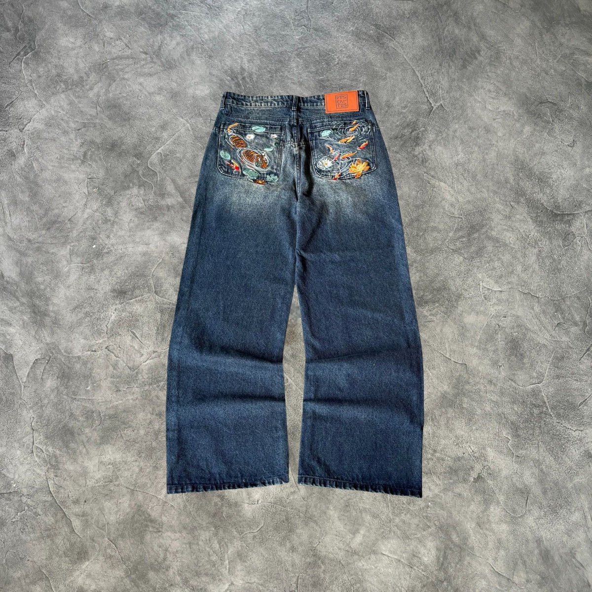 Vescartes Tiger Carp Jeans Blue