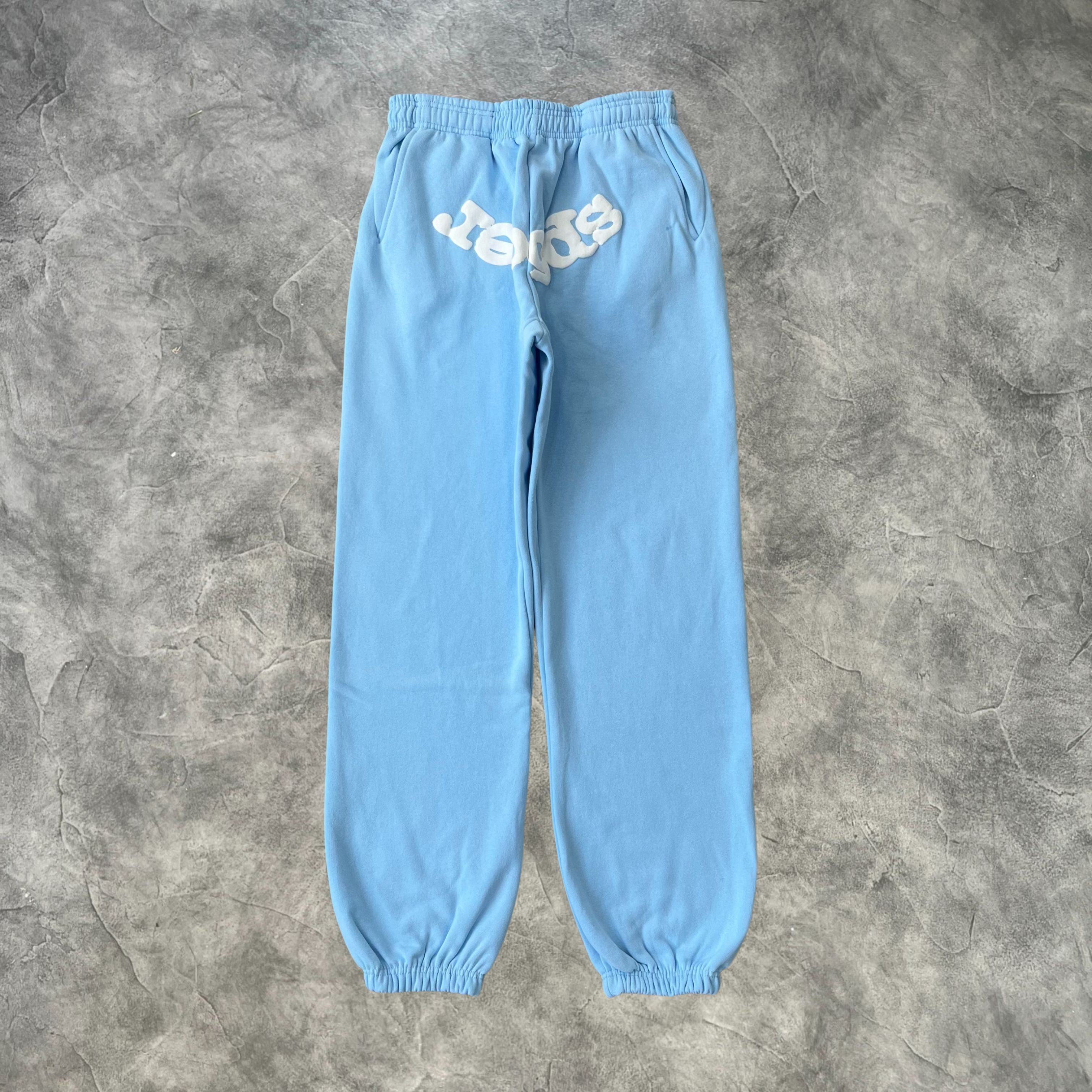 Sp5der Web Tracksuit Sky Blue