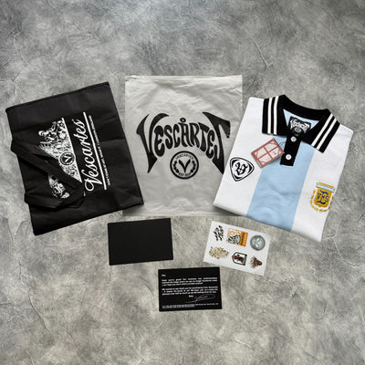 Vescartes Argentina Jersey White/Blue