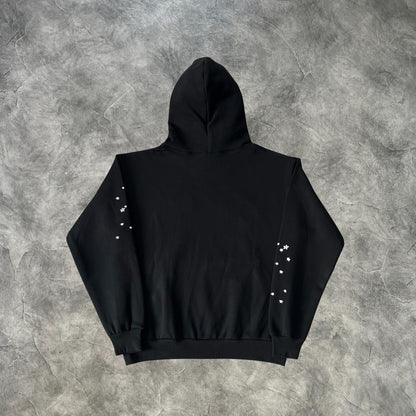 Sp5der OG Web Hoodie Black/White