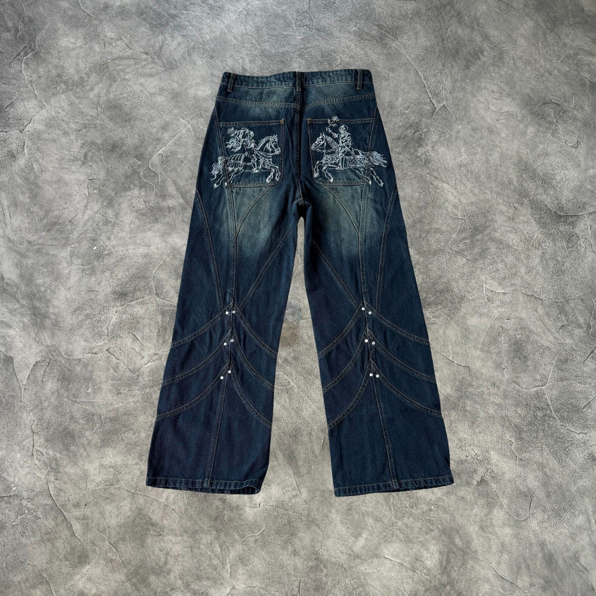 Vescartes Armored Knight Jeans Blue