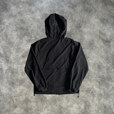 Trapstar Umbra Script Windbreaker Black