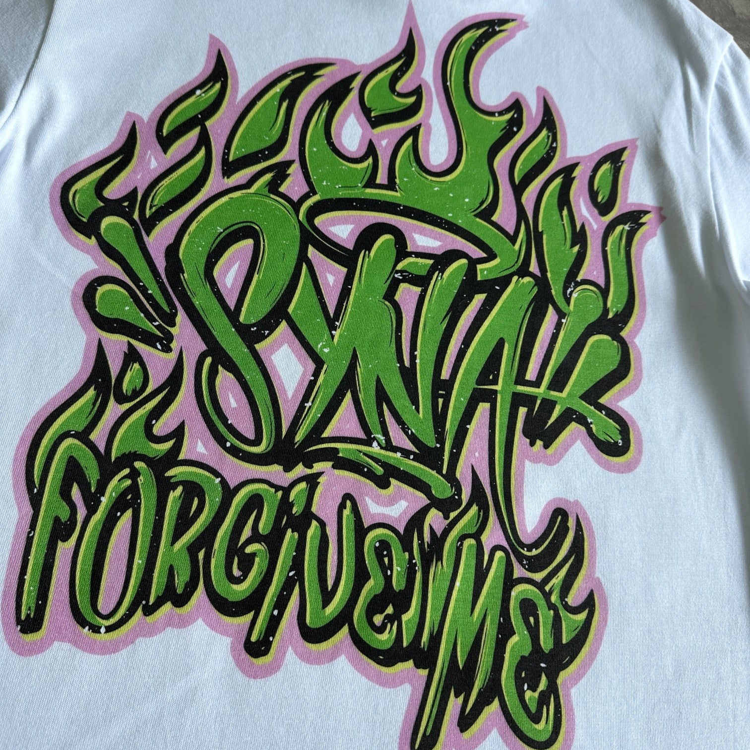 Syna Forgive Me T-Shirt White