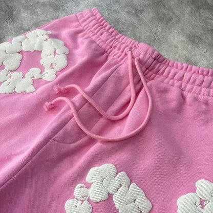 Denim Tears The Cotton Wreath Sweatshorts Pink