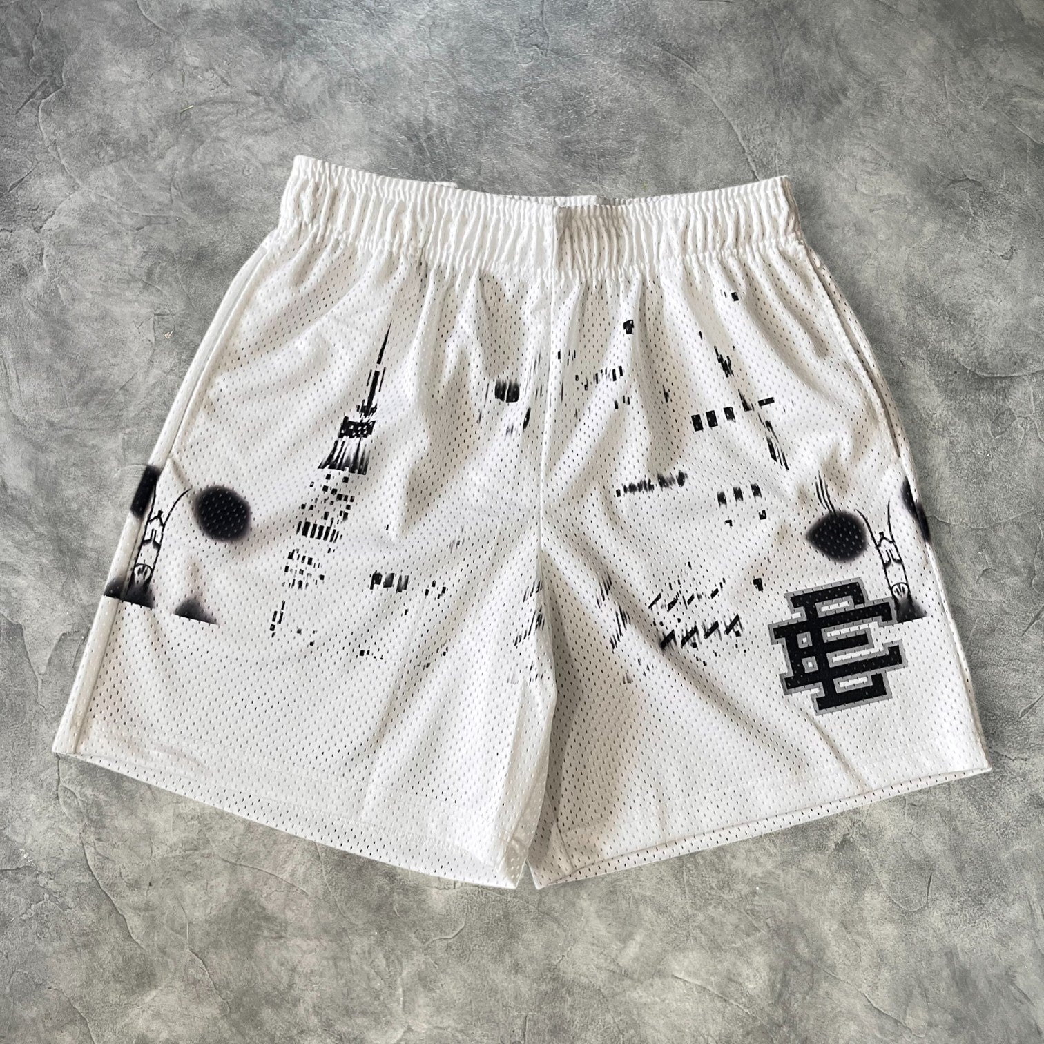 Eric Emanuel Skyline Shorts White