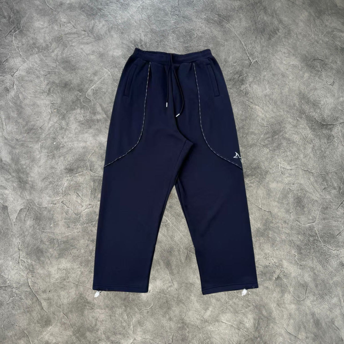 Mertra Reflective Piping Tracksuit Navy Blue