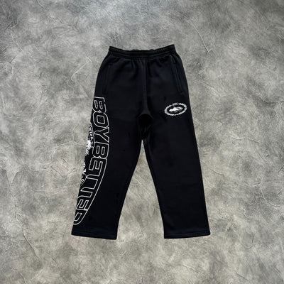 Corteiz BBK Royale Sweatpants Black
