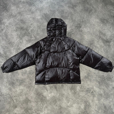 Mertra Mesh Puffer Jacket Black