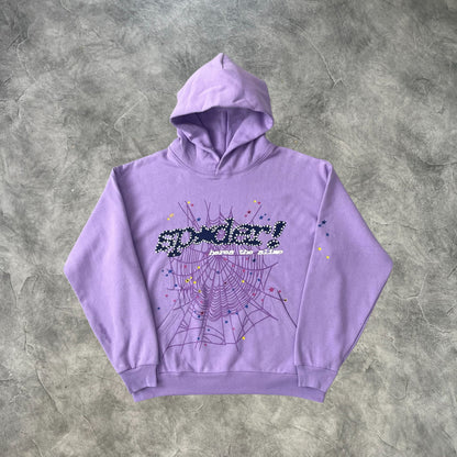 Sp5der Web Tracksuit Purple