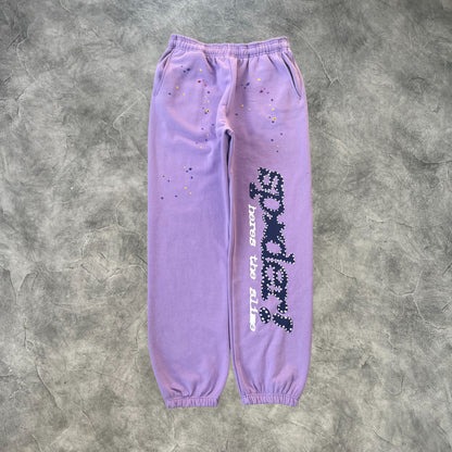 Sp5der Web Tracksuit Purple