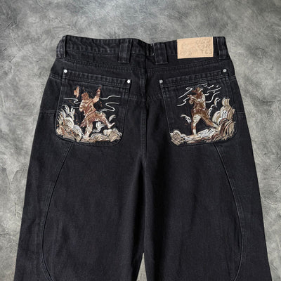 Vescartes Fast Draw Jeans Black