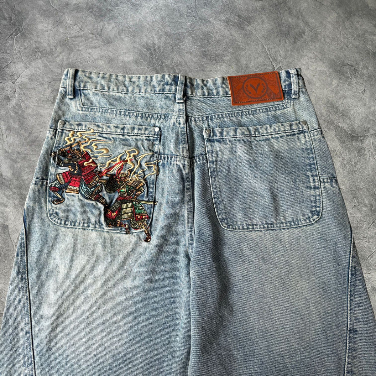 Vescartes Last Stand Samurai Jeans Blue