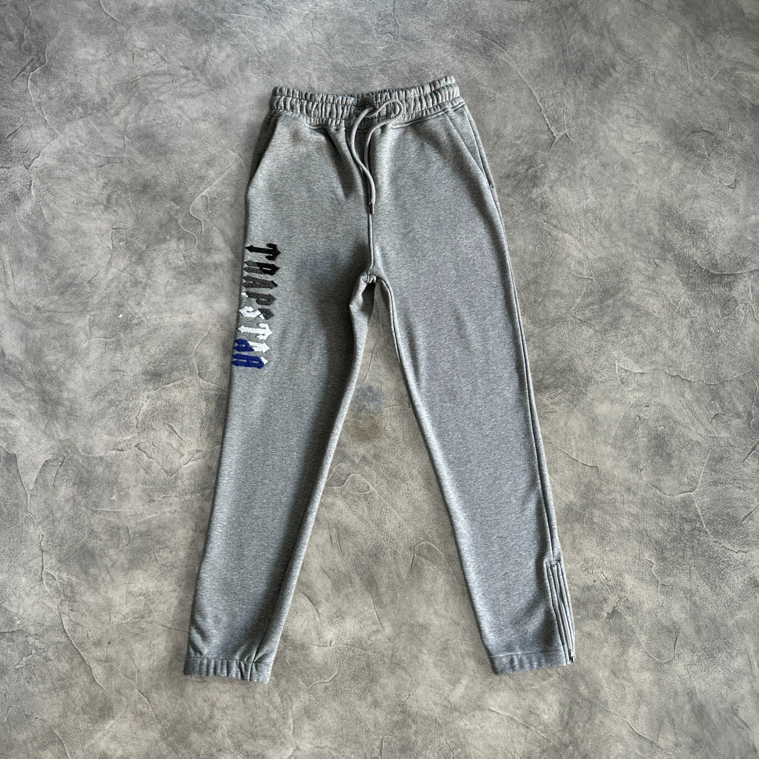 Trapstar Chenille 2.0  Decoded Tracksuit Grey/Blue