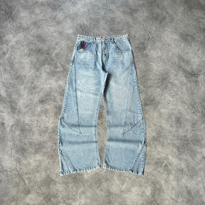 Vescartes Last Stand Samurai Jeans Blue