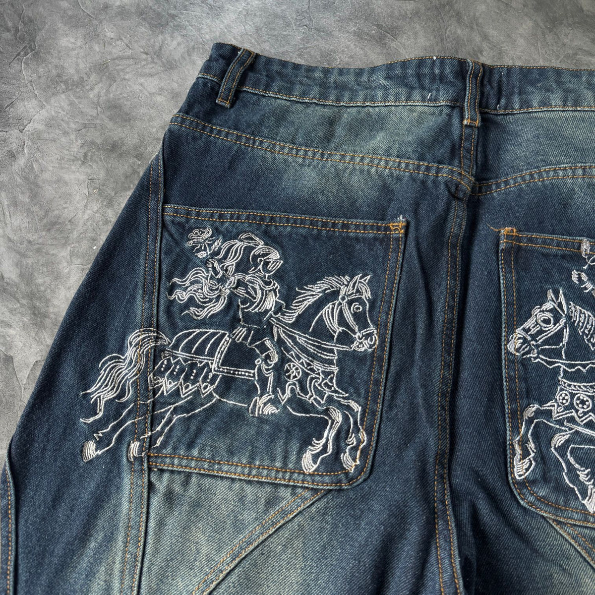 Vescartes Armored Knight Jeans Blue