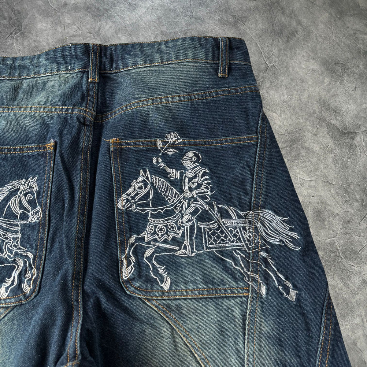 Vescartes Armored Knight Jeans Blue