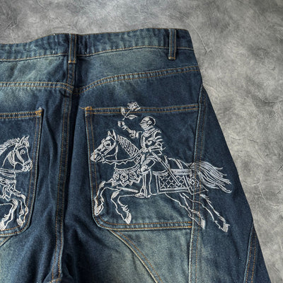 Vescartes Armored Knight Jeans Blue
