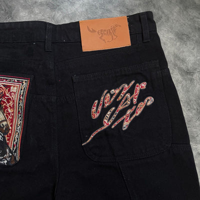 Vescartes Rider's Legacy Jeans Black