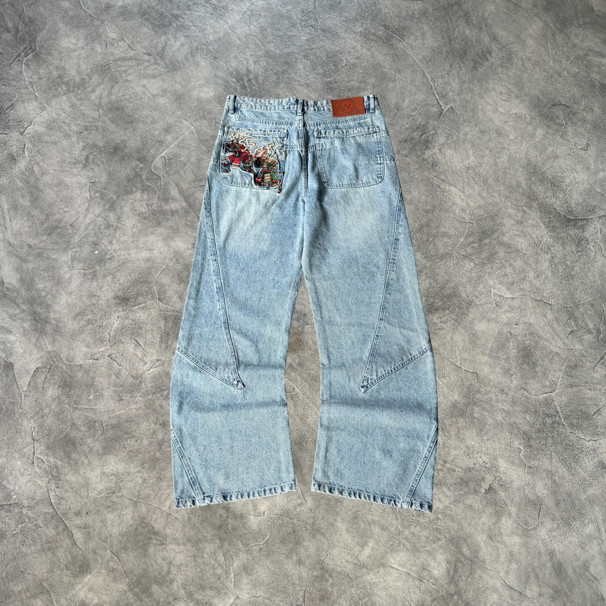 Vescartes Last Stand Samurai Jeans Blue