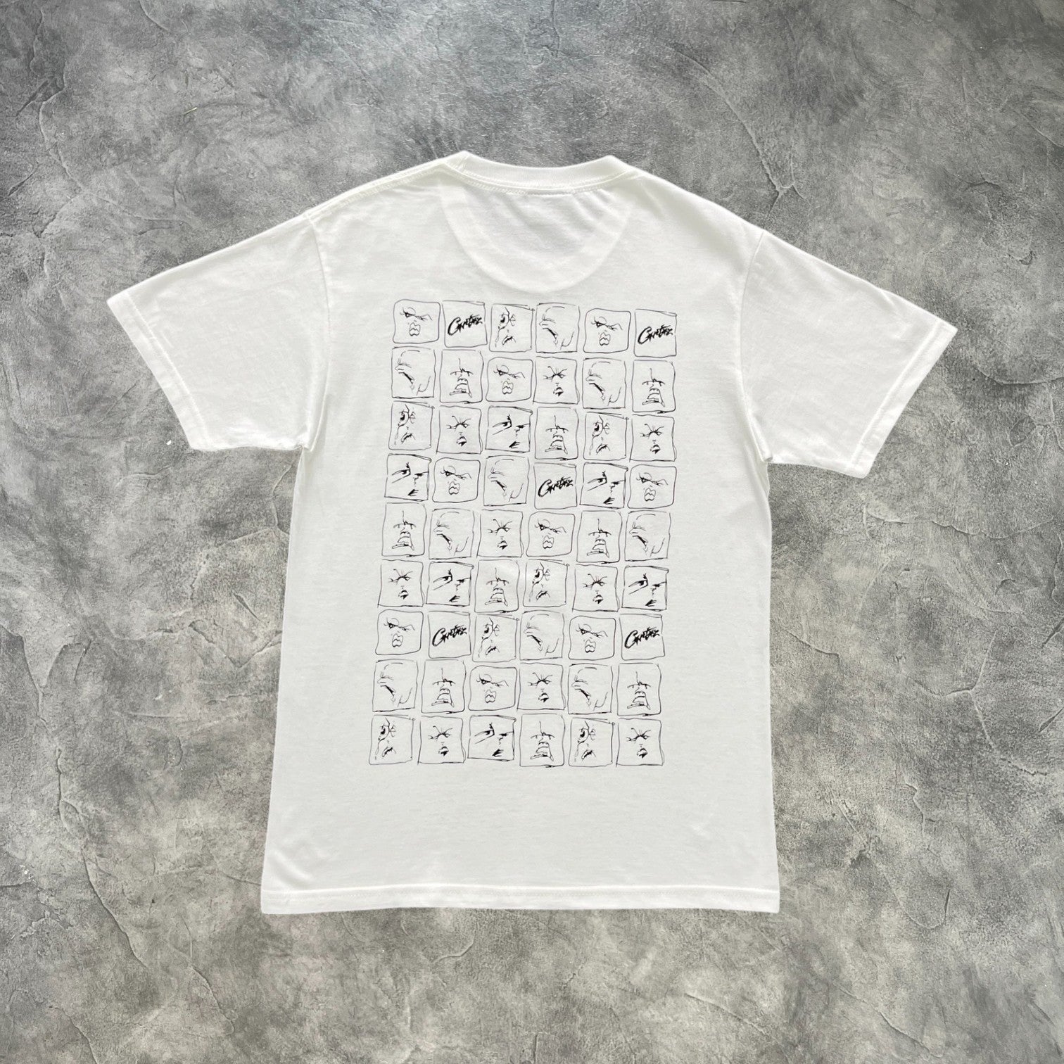 Corteiz Emoji T-Shirt White/Black