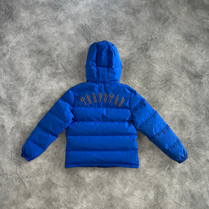 Trapstar Irongate Detachable Hooded Puffer Blue