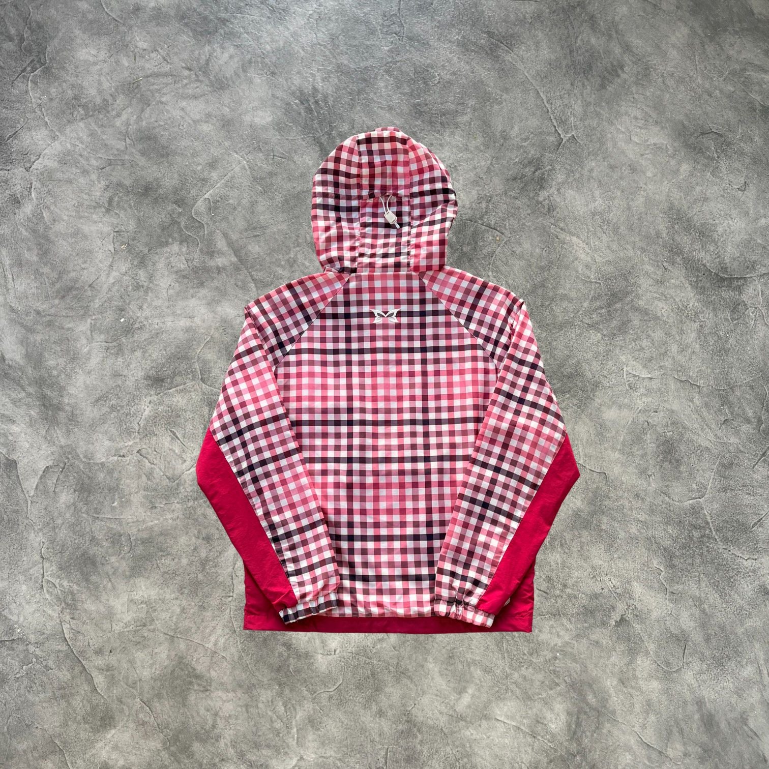 Mertra Plaid Pullover Jacket Red