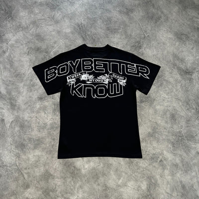 Corteiz Evil-J BBK Royale Heavyweight T-Shirt Black
