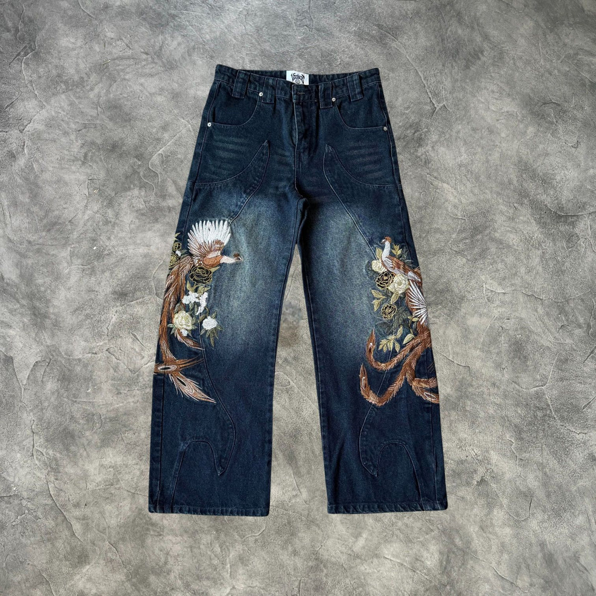 Vescartes Golden Phoenix Jeans