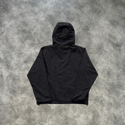 Mertra Reflective Monogram Jacket Black