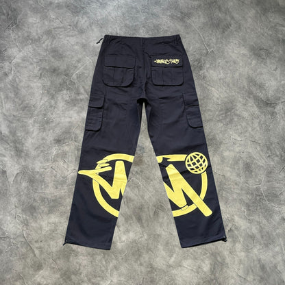 Minus Two Graff Cargo Pants Black/Yellow