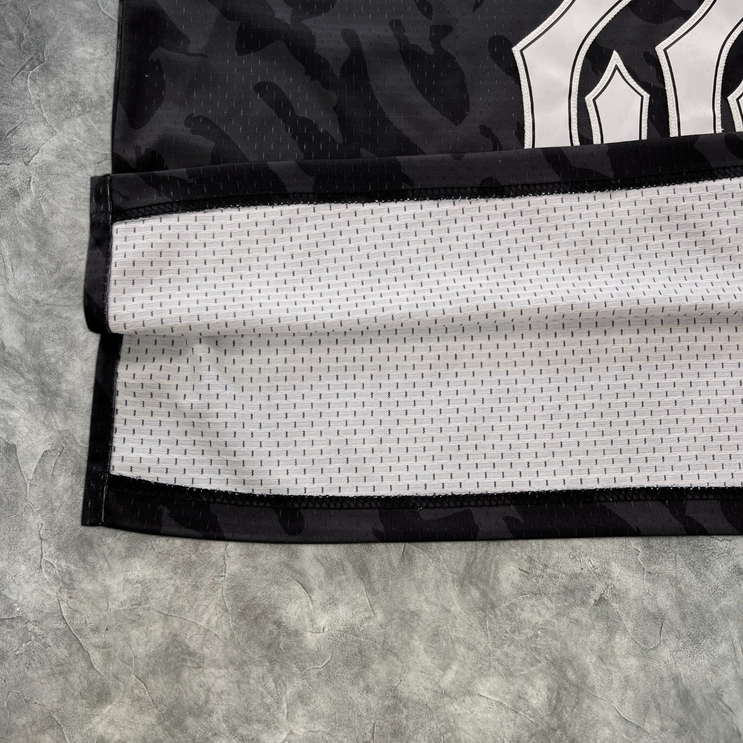 Trapstar V-Neck Football Jersey Black