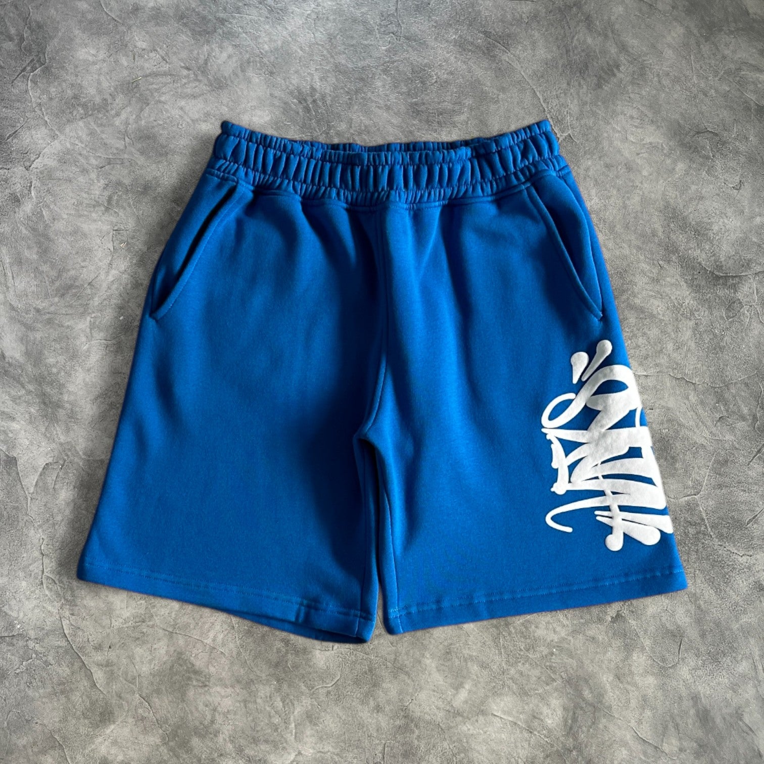 Syna Joggers Shorts Suit Blue