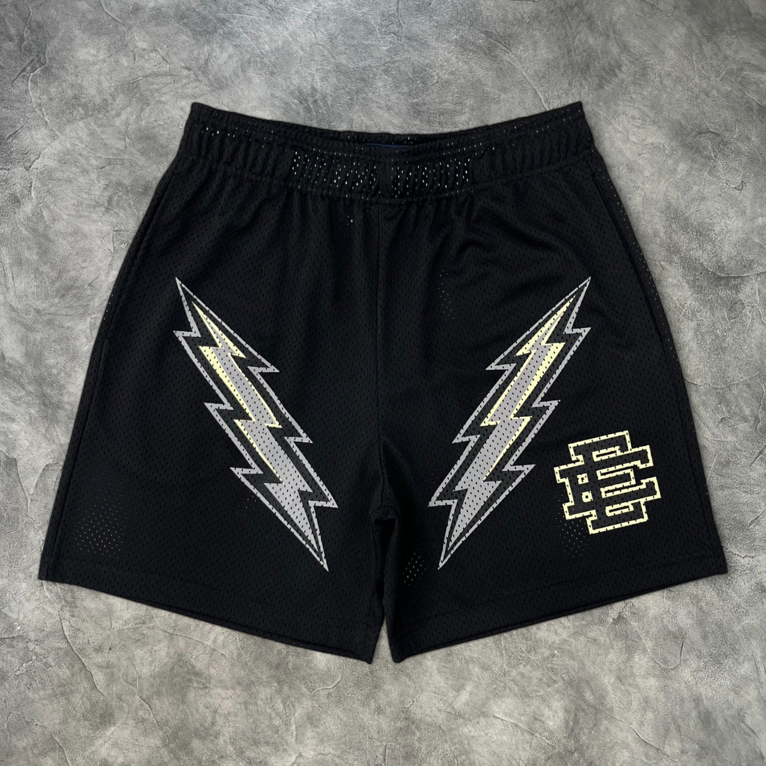 Eric Emanuel Bolt Shorts Black/Grey