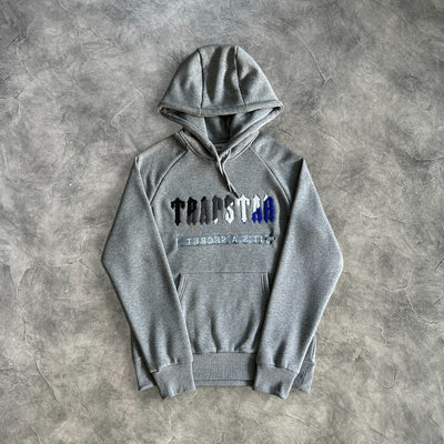 Trapstar Chenille 2.0  Decoded Tracksuit Grey/Blue